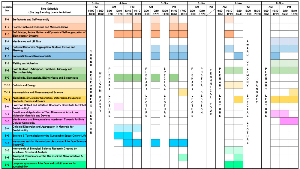 Schedule